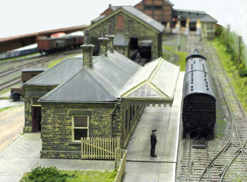 Image of miniature model railway