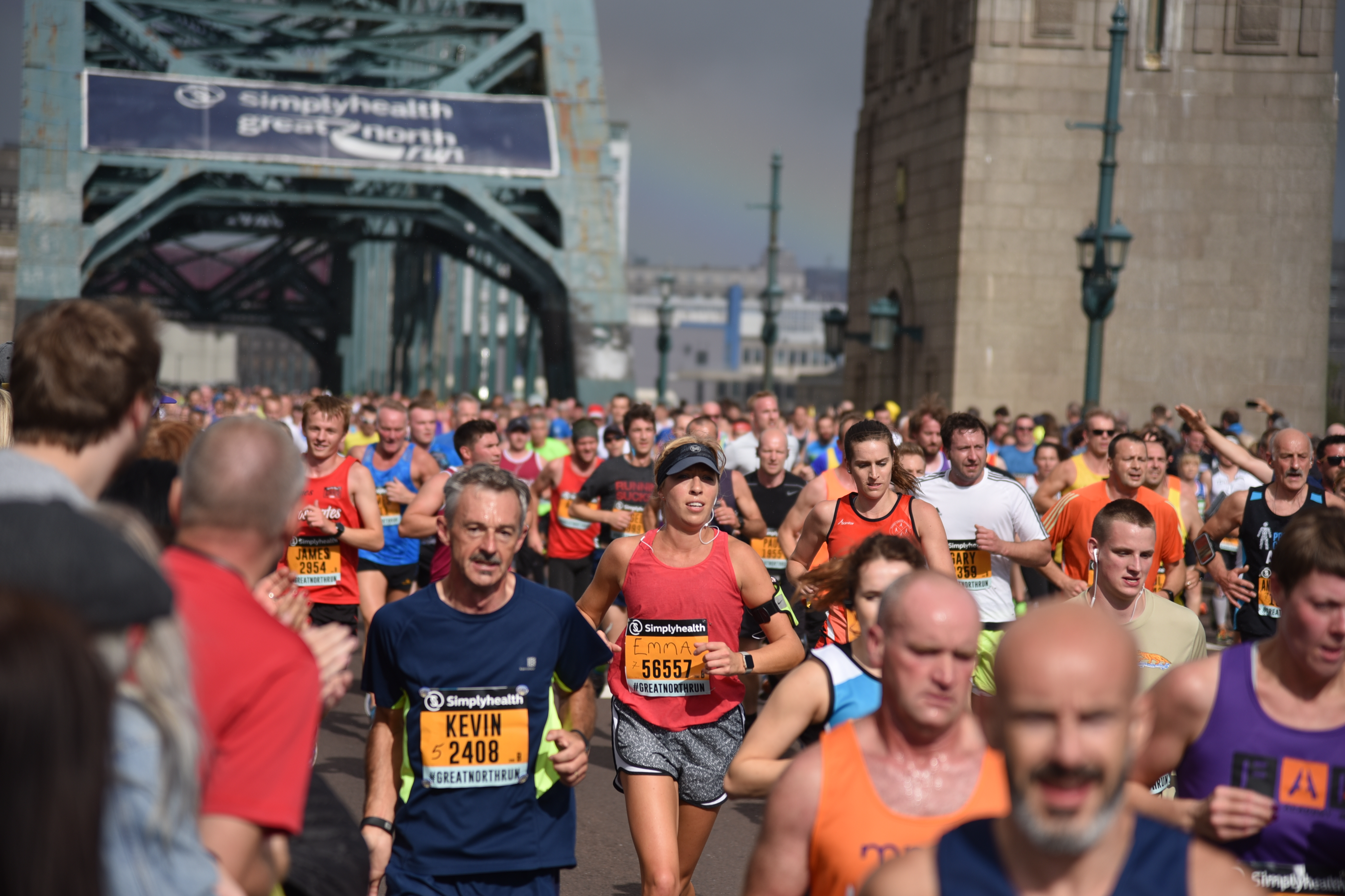 Runners from Great North Run