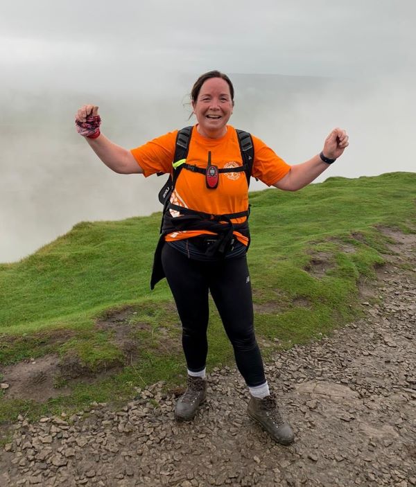 Renee at Yorkshire 3 Peaks