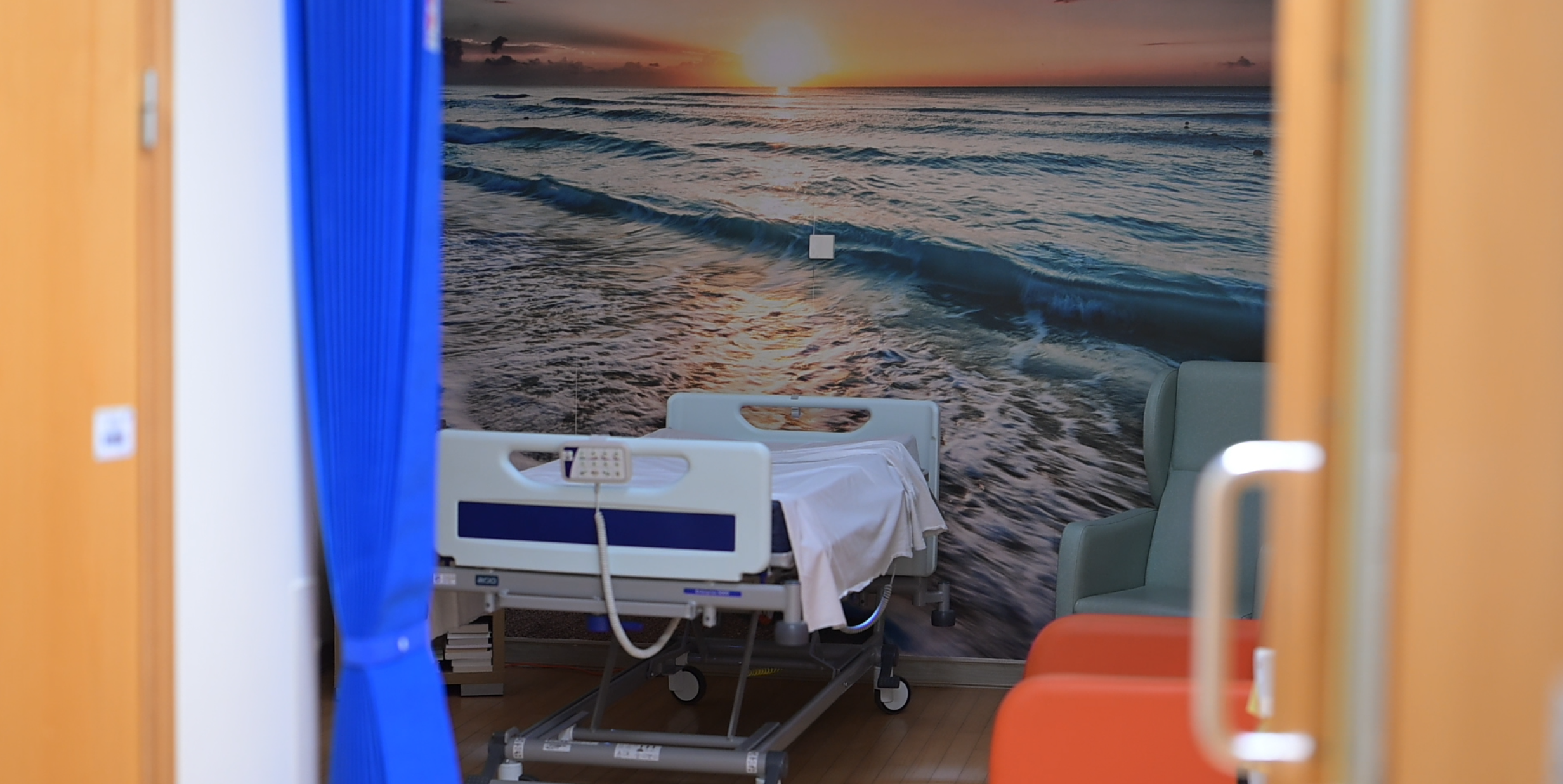 A small clinical room which is the current bereavement suite